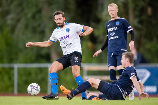 Staffanstorps Viktor Welander och Bellevue's Maximilian