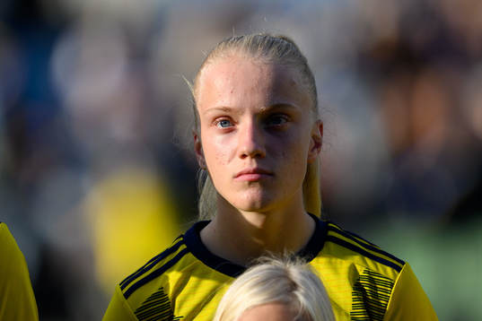 Anna Sandberg of Sweden at lineup