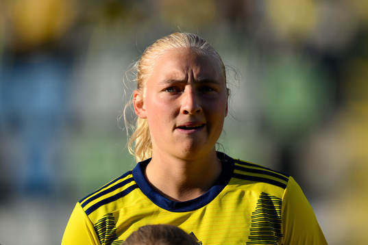 Stinalisa Johansson of Sweden at lineup