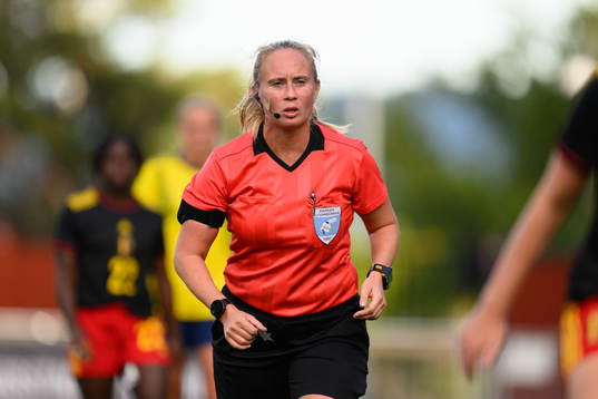 Referee Sandra Almkvist