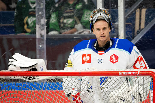Goalkeeper Jean-Philippe Lamoureux of Villach