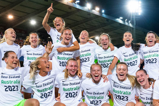 Bläddra bland fler bilder av Football, FIFA Women's World Cup Qualifier, Belgium - Norway