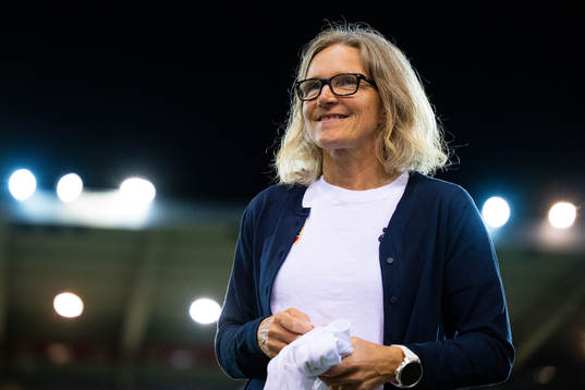Hege Riise, head coach of Norway