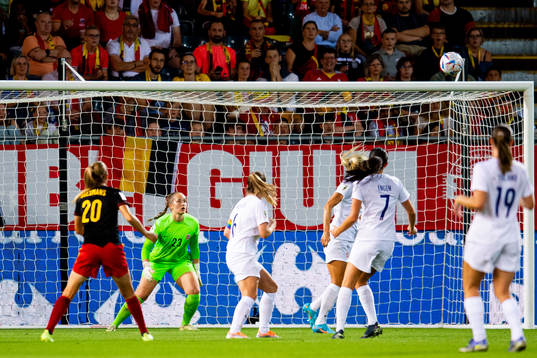 Goalkeeper Aurora Mikalsen of Norway