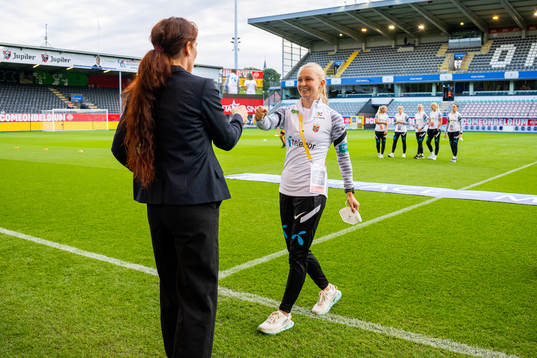 Lise Klaveness, president of the Norwegian Football
