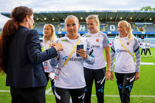 Lise Klaveness, president of the Norwegian Football