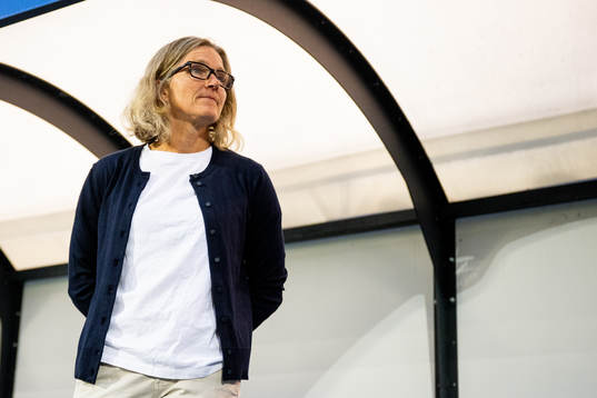 Hege Riise, head coach of Norway
