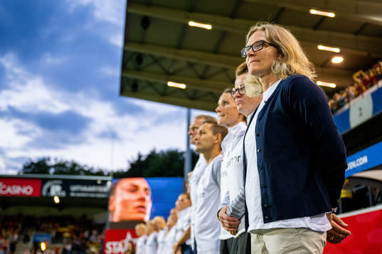 Hege Riise, head coach of Norway