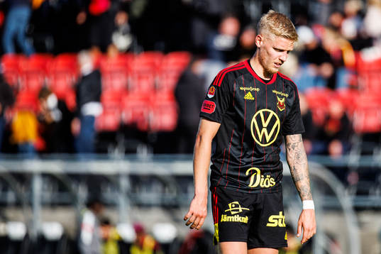 Östersunds André Österholm deppar