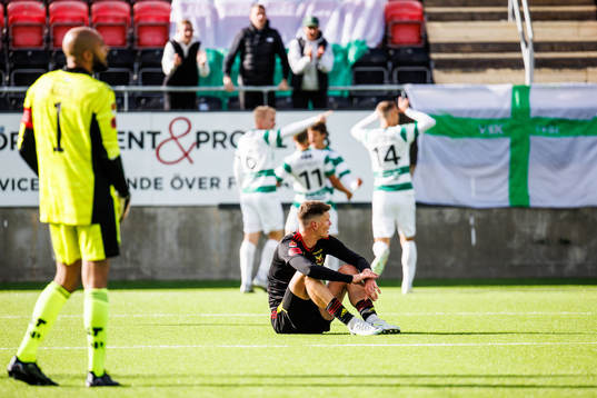 Östersunds Myroslav Mazur deppar