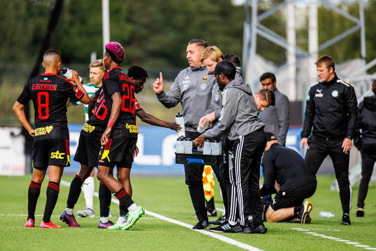 Östersunds tränare Magnus Powell