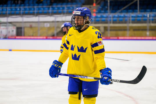 Hanna Olsson of Sweden looks dejected
