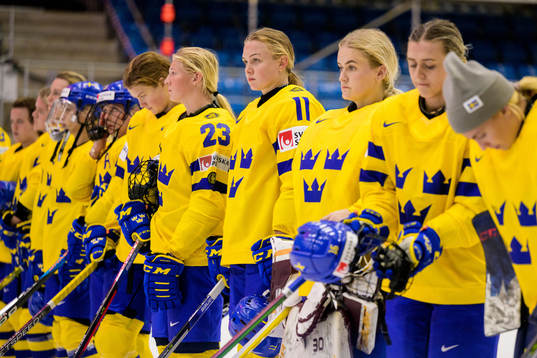 Josefin Bouveng of Sweden looks dejected