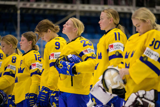 Maja Nylén-Persson, Jessica Adolfsson, Thea Johansson,