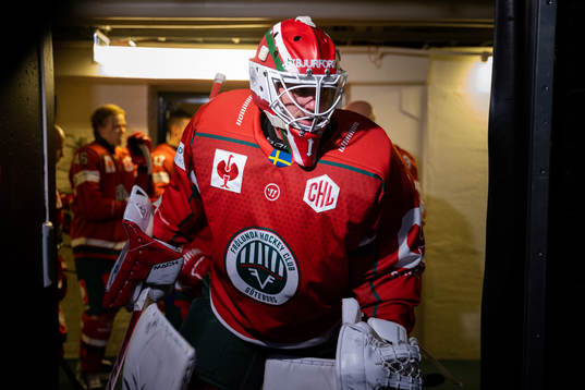 Goalkeeper Lars Johansson of Frölunda