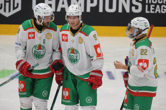 Dennis Everberg, Adam Tambellini and Samuel Jonsson of