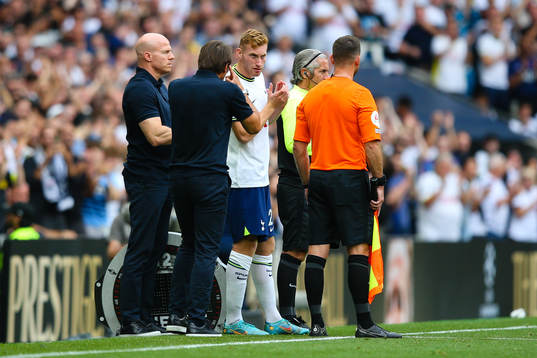 Dejan Kulusevski of Tottenham
