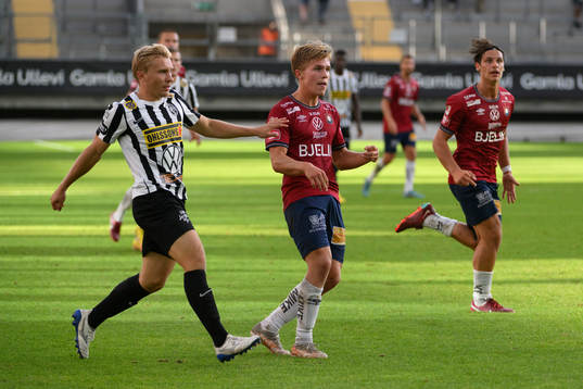 Landskronas Edvin Dahlqvist  och Örgrytes Isak Dahlqvist