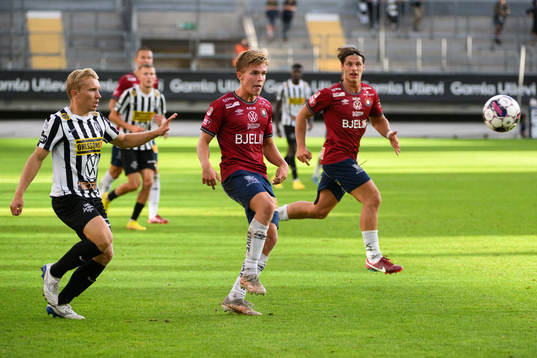 Landskronas Edvin Dahlqvist och Örgrytes Isak Dahlqvist