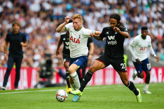 Dejan Kulusevski of Tottenham