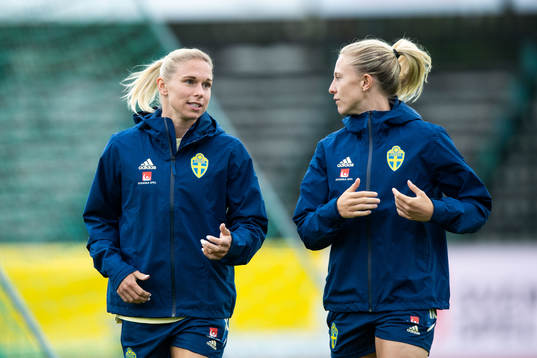 Jonna Andersson and Rebecka Blomqvist