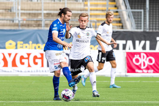 Norrbys Nino Osmanagic och Örebros Valgeir Valgeirsson