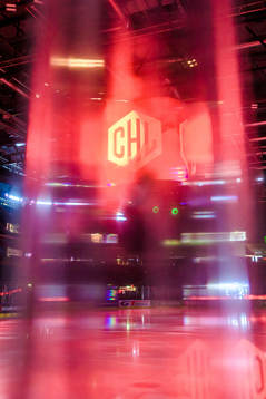 Löfbergs Arena ahead the CHL game between Färjestad and
