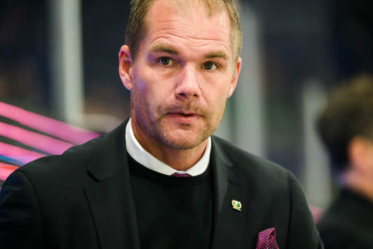 Färjestad headcoach Tomas Mitell