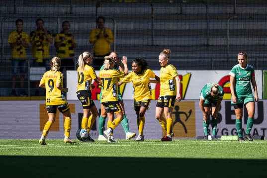 Elfsborgs spelare jublar