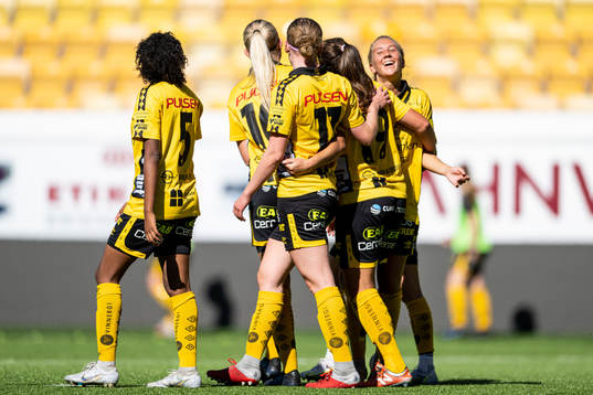 Elfsborgs spelare jublar