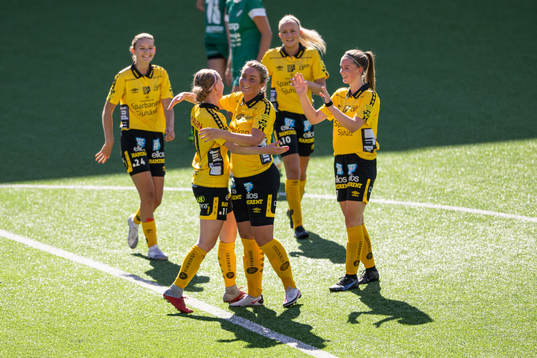 Elfsborgs spelare jublar