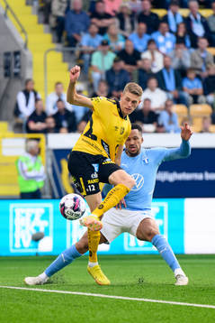 Elfsborgs Alexander Bernhardsson mot Malmö FFs Martin