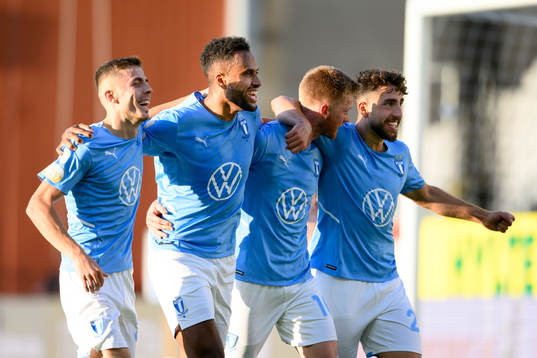 Malmö FFs Isaac Kiese Thelin jublar
