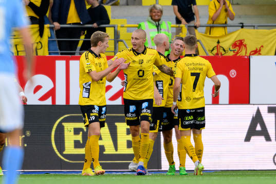 Elfsborgs Andre Ibsen Rømer jublar