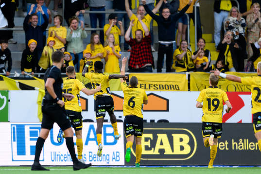 Elfsborgs Andre Ibsen Rømer jublar
