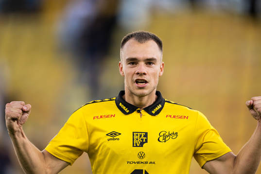 Elfsborgs Leo Väisänen jublar
