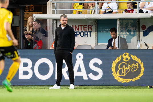 Elfsborgs manager Jimmy Thelin