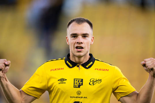 Elfsborgs Leo Väisänen jublar
