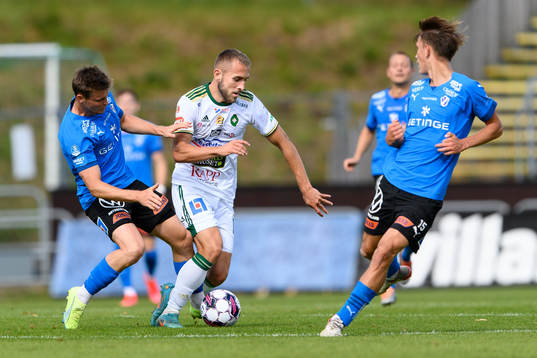 Halmstads Jonathan Svedberg och Skövdes Jack Cooper Love