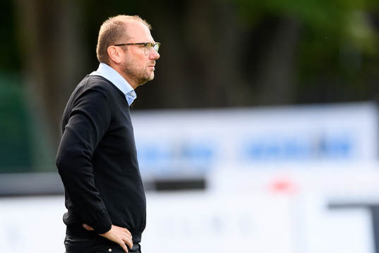 Halmstads tränare Magnus Haglund