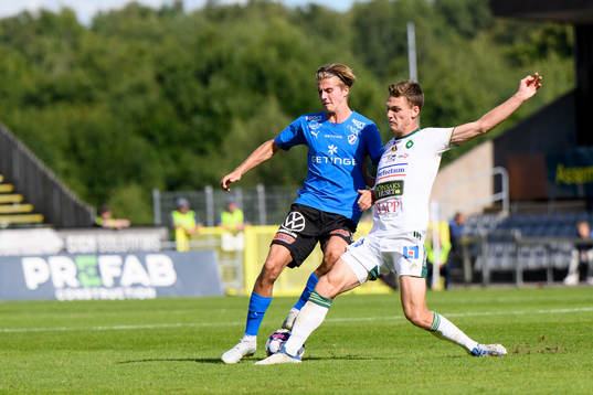 Halmstads Erik Ahlstrand och Skövdes Villiam Granath