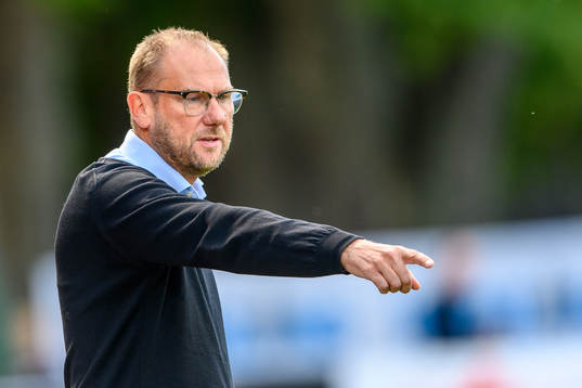 Halmstads tränare Magnus Haglund