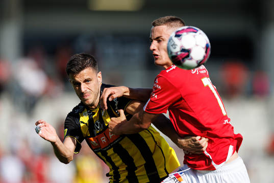 Häckens Alexander Jeremejeff och Degerfors Gustaf