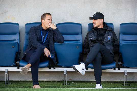Sirius sportchef Ola Andersson och tränare Daniel