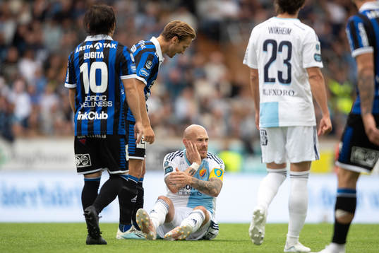 Djurgårdens Magnus Eriksson har ont