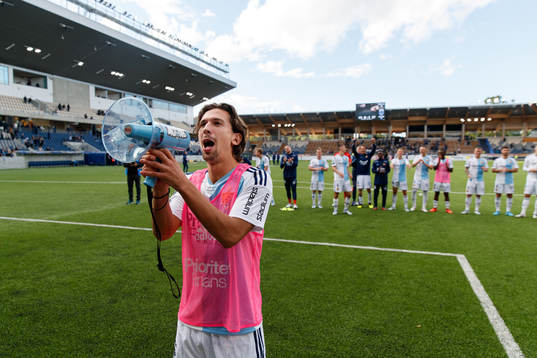 Djurgårdens Gustav Wikheim jublar