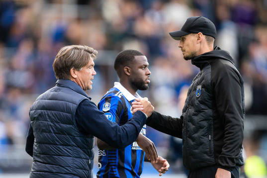 Djurgårdens sportchef Bosse Andersson och Sirius tränare