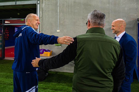 Dag-Eilev Fagermo, head coach of Vålerenga, and Joacim
