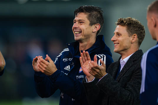 Torgeir Børven and Vegar Eggen Hedenstad of Vålerenga