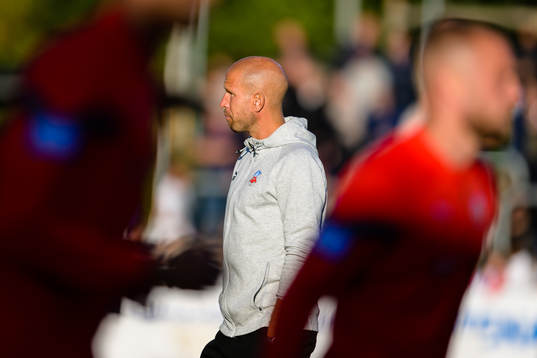 Helsingborgs tränare Mattias Lindström